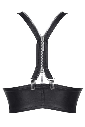 schwarzes Damen-Top BRZita001 - S
