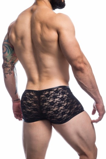 schwarzer Trunk Boxer Shorts L4CE05 - L