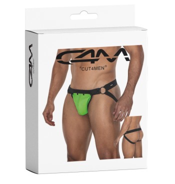 neongrün/schwarzer Jock Snap - S/M