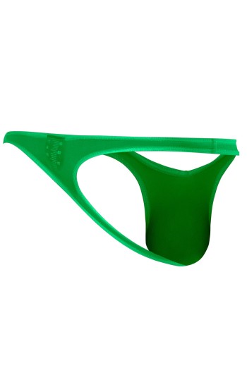 grüner Low Rise Bulge String Netz C4MSPXBUL02 GLOW - S