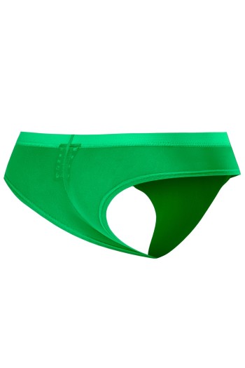 grüner Hybrid Cheeky Brief Netz C4MSPX22 GLOW - M