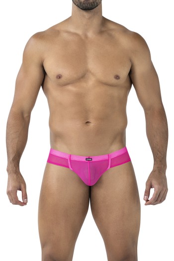 pinker Hybrid Cheeky Brief Netz C4MSPX22 GLOW - S