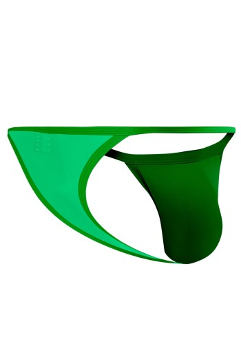 grüner Tanga Kini Netz C4MSPX16 GLOW - S
