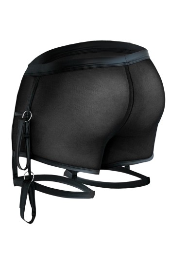 schwarzer Prison Shorts C4MRAV107 - S