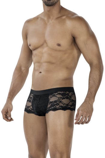 schwarzer Lacey Trunk Shorts C4MRAV106 - S