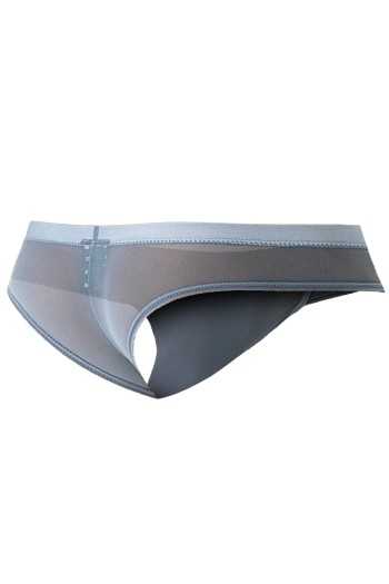 grauer Hybrid Cheeky Brief Netz C4MSPX22 - M