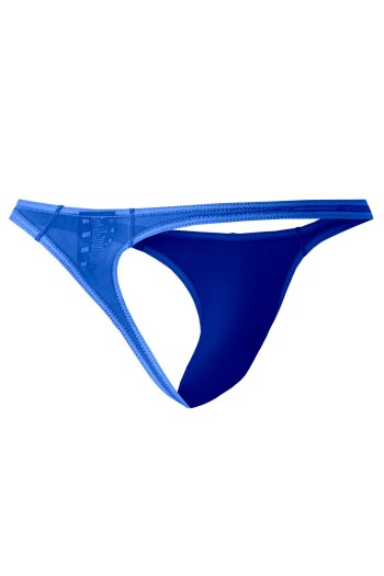 blauer Mesh Brazilian Thong C4MSPX06 - M