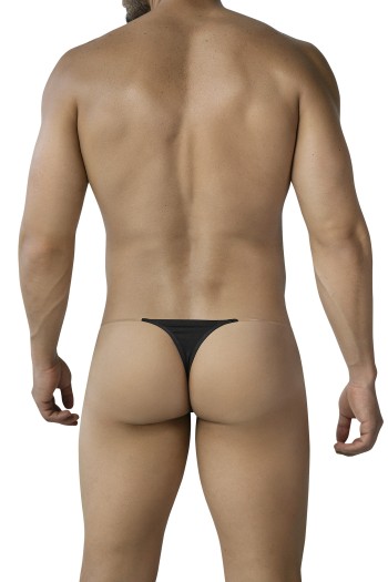 schwarzer Seamless Thong C4MINV03 - S