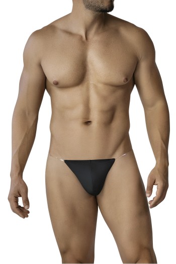 schwarzer Seamless Thong C4MINV03 - S