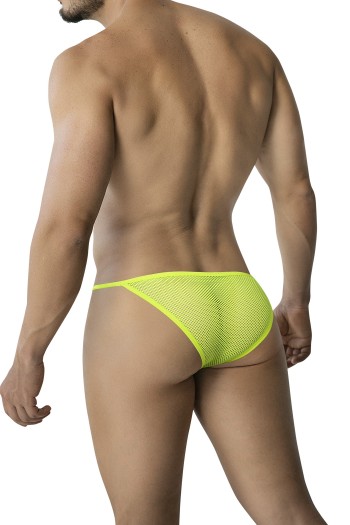 Neon Lime Mesh Mini Brief C4MMSH18 - S