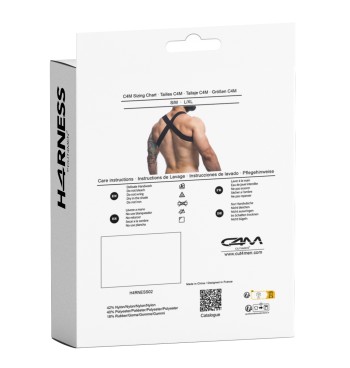 schwarzer Brust-Harness 02 - S/M