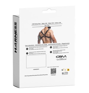 black chest harness 01 - OS