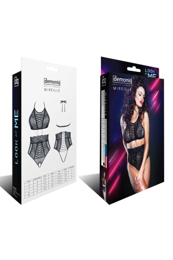 black Set Mireille - XXL