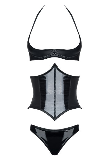 schwarzes Set DE448 - M von Demoniq