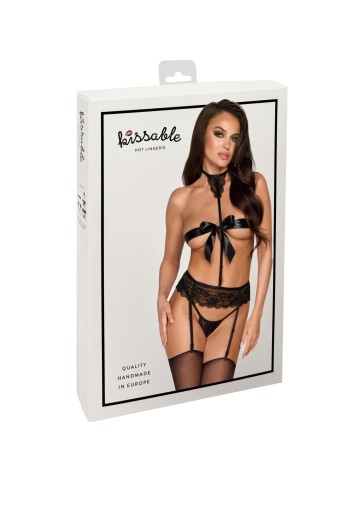 KISS244 4-piece lace set - S/M