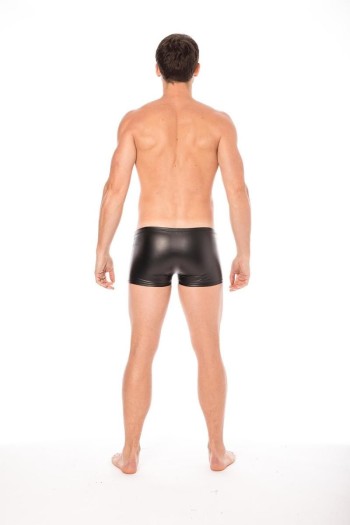 black wetlook Boxer 2008-67 - M