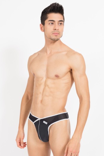 black/white String Mixing 43-57 L by Look Me