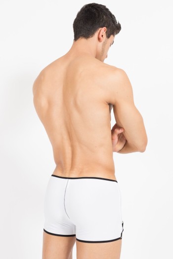 weiß/schwarzer Herren-Boxer Mixing 43-67 L von Look Me