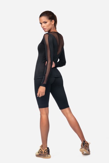kurze Sports Leggings - Fitness Hose L9043 - S