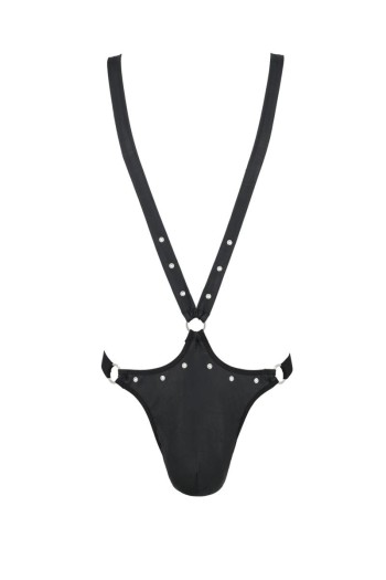 schwarzer String-Body 028 - S/M