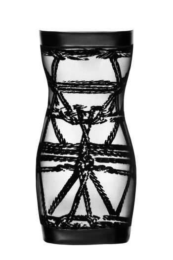 F359 Off-shoulder Minikleid Bondesque - XS