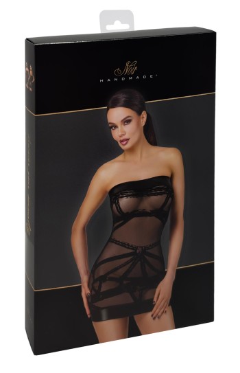 F359 Off-shoulder Minikleid Bondesque - XS