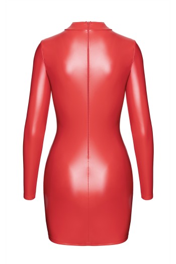 F367 Bombshell Bodycon Minikleid rot - XS