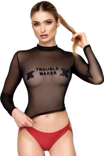 F389 Troublemaker Top - XS