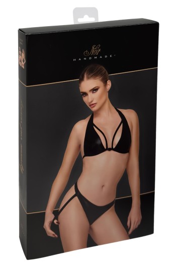 F391 Troublemaker Bralette schwarz - XS