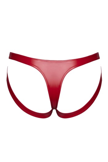 F394 Troublemaker Strappy Panties red - S