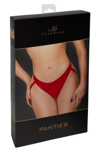 F394 Troublemaker Strappy Panties red - S