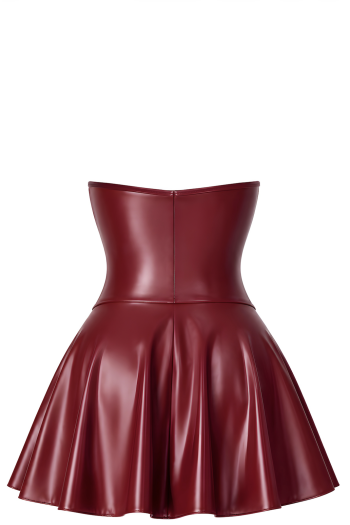 F397 Dark Romance Corset Mini Dress - XS