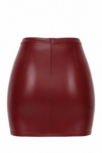 F399 Bordeaux Affair Minirock - XS