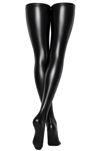 F403 After Midnight Over-the-Knee Stockings - S/M