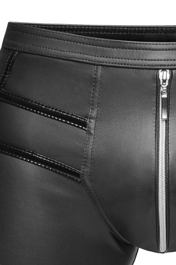 schwarzer Short H006 L von Noir Handmade