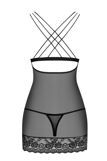 854-CHE-1 Chemise black - S/M
