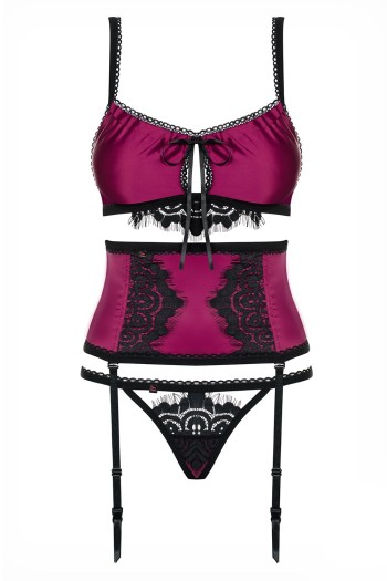 861-SEG-5 Set fuchsia - L/XL