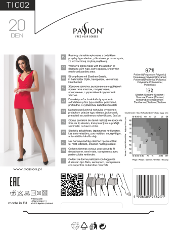 tights TI002 black - 2