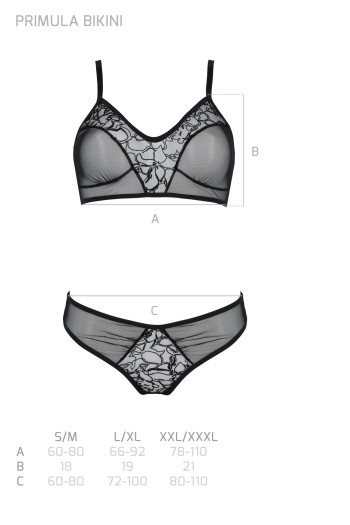 black Bikini PA596612 - S/M