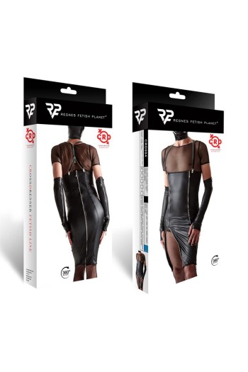 Kleid CRD004 schwarz Crossdresser - L