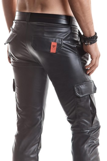lange Herren Hose RMMatteo001 schwarz - L