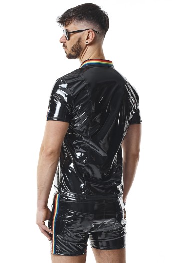 PVC Polo Shirt RMRaffaeleRBW schwarz - S