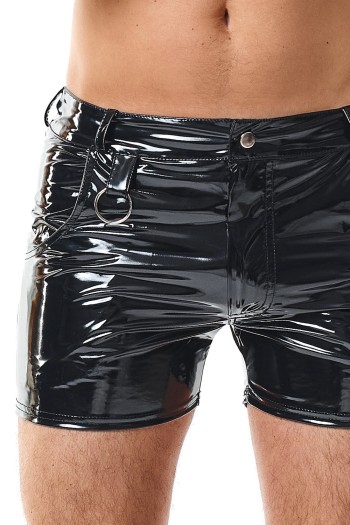 PVC Shorts RMFabianoPVC black - S