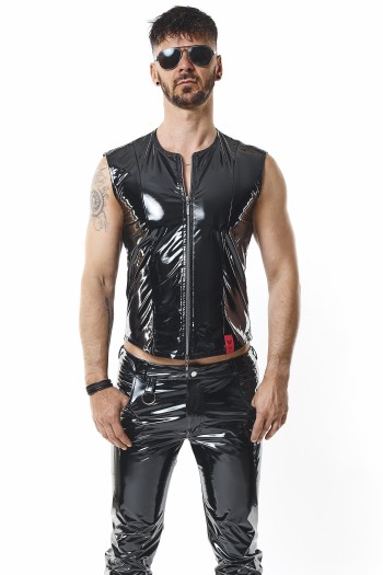 PVC Herren Weste RMOtelloPVC schwarz - M