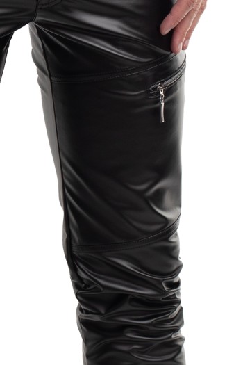 lange Herren Hose RMAmedeo001 schwarz - S