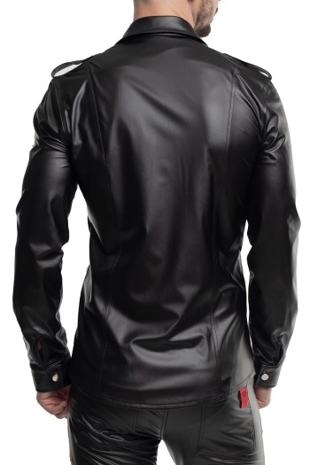 langarm Herren Shirt RMNatale001 schwarz - S