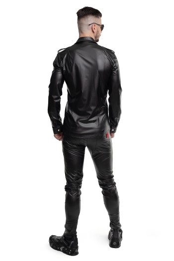 langarm Herren Shirt RMNatale001 schwarz - S