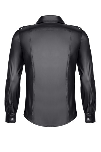 langarm Herren Shirt RMNatale001 schwarz - S