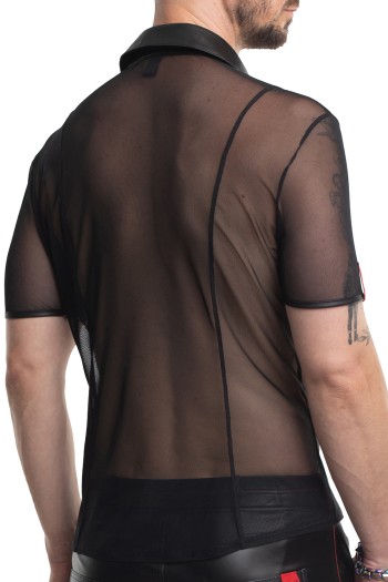 Herren Polo-Shirt RMUgo001 schwarz - S