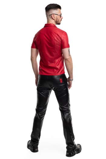 Herren T-Shirt RMSerafino001 rot - XL
